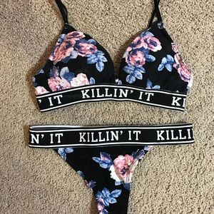 Two piece lingerie set